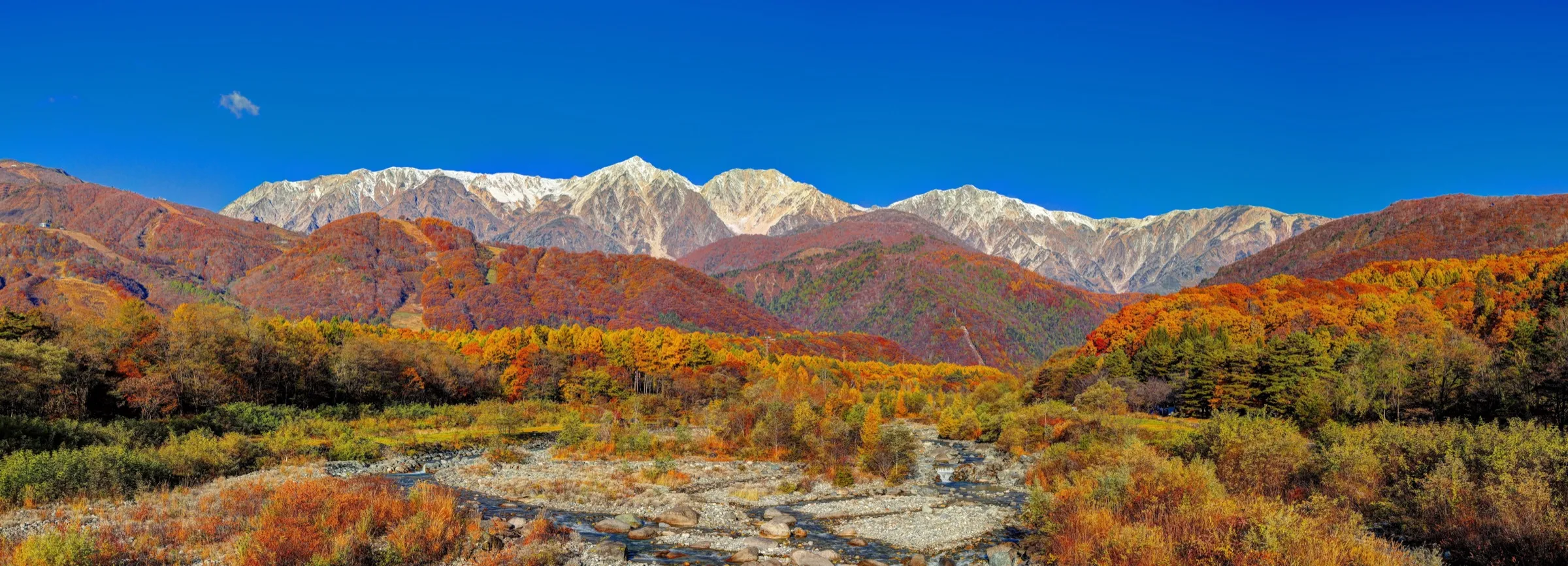 Hakuba Autumn Foliage